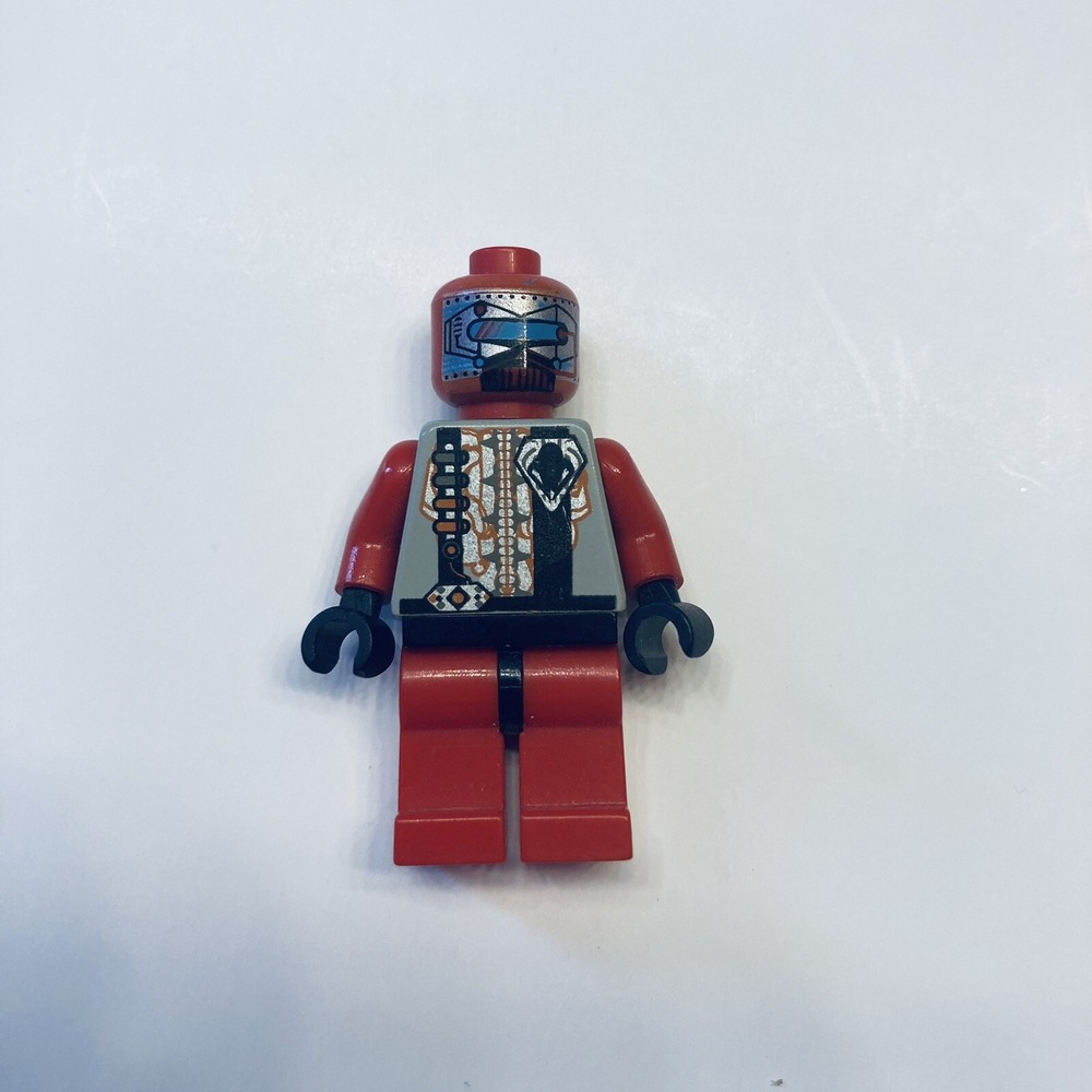 LEGO Minifigure Unisex OS Red Spyrius Droid Space Cyborg Robo-Guardian sp039